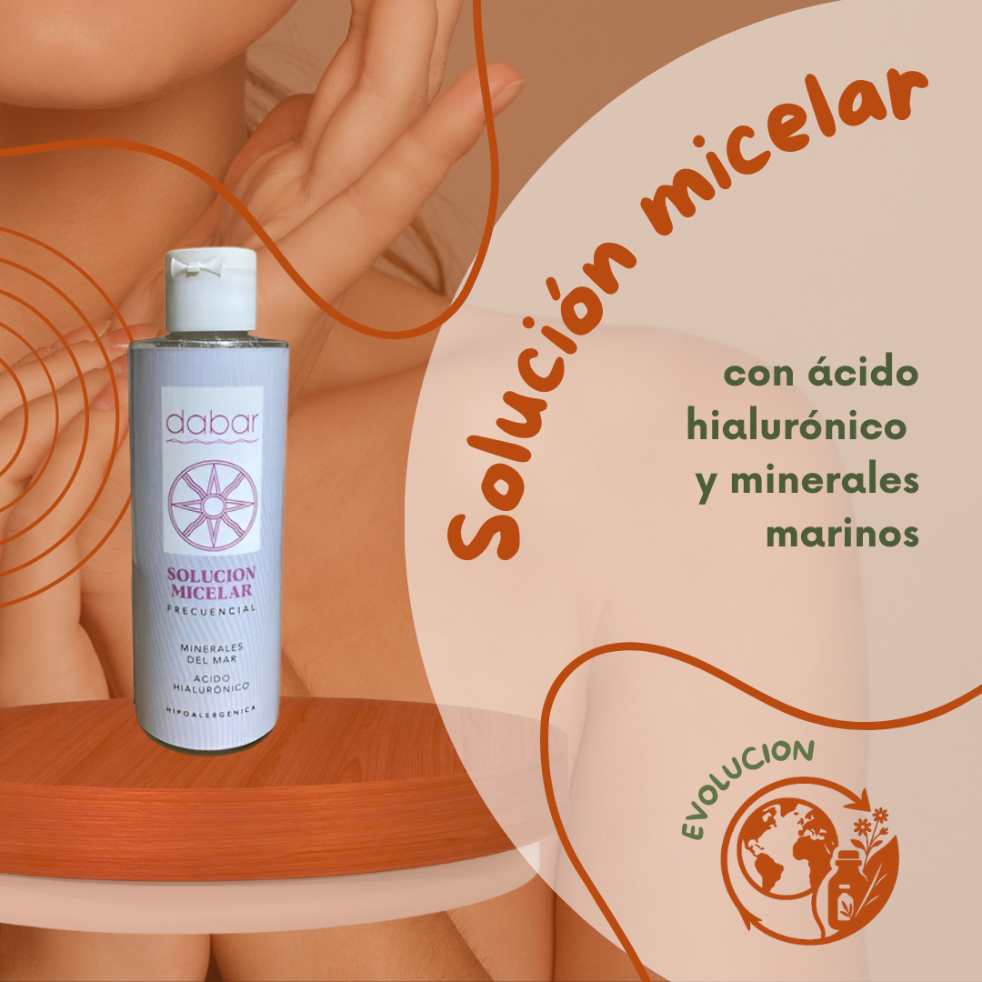 Solución Micelar Frecuencial Purificadora – Limpieza facial natural en Neuquén